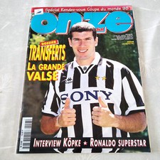 magazine vintage FOOTBALL – ONZE MONDIAL - # 97 – février 1997 – Zidane