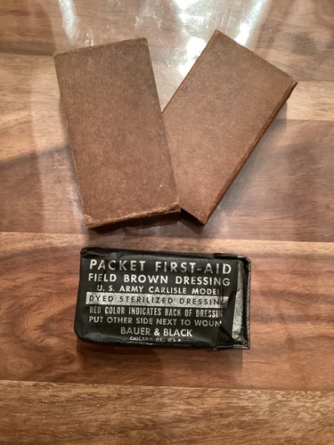 Rare ww2 packet first aid - ww2,