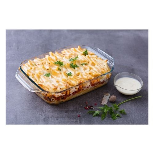 Plat rectangulaire pyrex - plat,