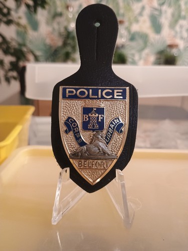 Insigne métal police