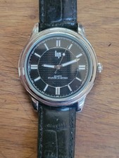 Lip Quartz Étanche 30 Mètres Montre Bracelet Homme Pile À Changer P2809