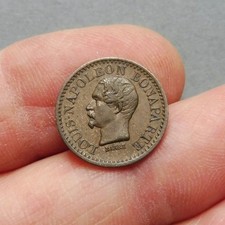 Louis-Napoléon Bonaparte - 1 Centimes  (Module) - 1851 - ESSAI en bronze
