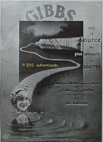 Publicite gibbs savon - publicite,