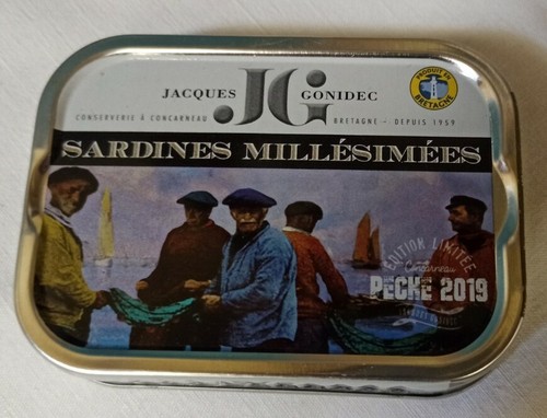 Boîte sardines millésime - boîte, de