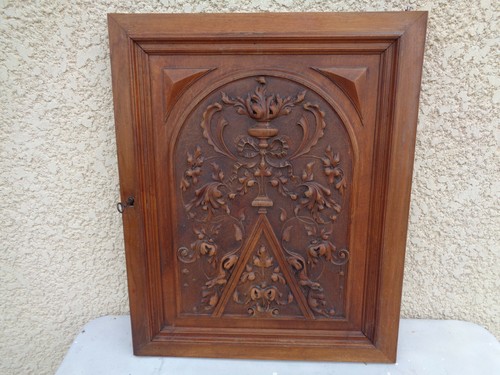 Porte ancienne noyer - porte,