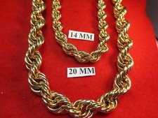 Collier En Chaîne En Corde