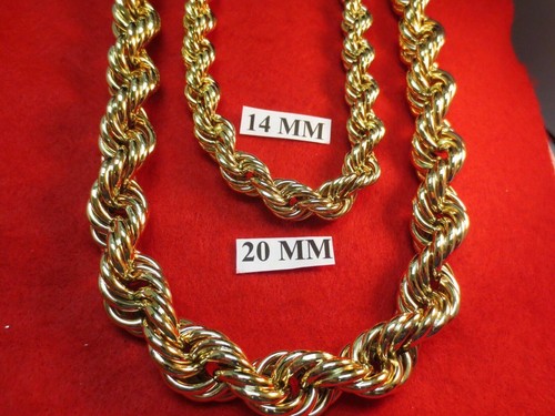 Collier chaîne corde - en,