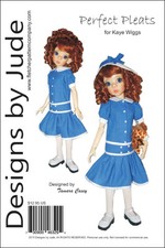 Parfait Pli Robe Motif Pour 46cm Kaye Wiggs MSD Bjd