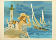 Yves ganne lithographie - ganne,