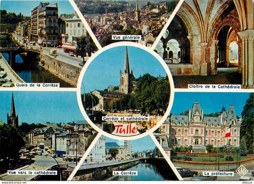 Carte postale tulle - postale,
