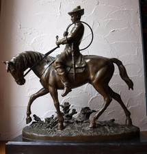 Sculpture bronze signée