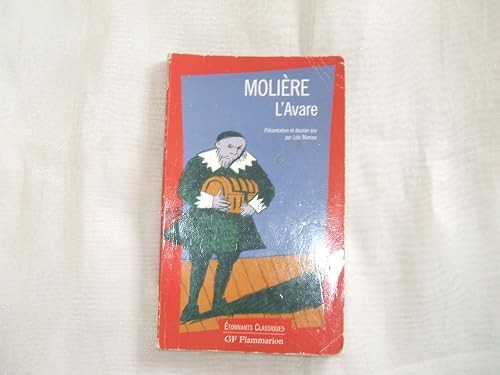 Avare molière - l'avare,