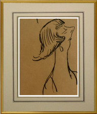 GEORGES GOURSAT dit SEM (1863-1934) DESSIN ORIGINAL MADAME D'ARMAILLE (416)