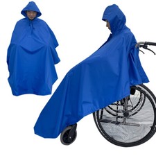 Imperméable Cape Poncho Fauteuils Roulants Vélo Mobilité Scooter Veste de Pluie