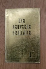 [Collectif, revue], Der Deutsche Gedanke (no 1, 1963)