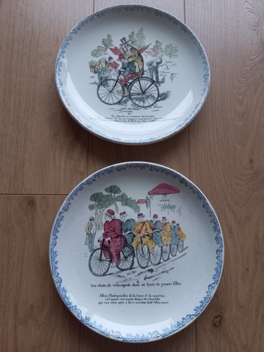 Lot assiettes faience - lot,