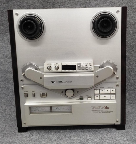 Akai 747dbx open reel tape - open,