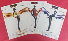 3 x Publicité de presse: Lingerie Bas Collant Slip DIAMS de DIM 1991