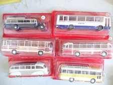 B Ixo Car Bus Autocar 1/43 - Lot de 6 dont  Citroen - Setra - Mercedes - MAN