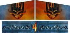 Mortal Kombat 4 Arcade Control Panel Box Art Artwork Decal MK4 CPO Midway