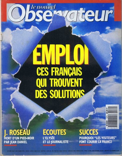 Nouvel observateur 1479 - le,