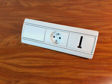 ARNOULD CLUB  appareillage triple poste interrupteur / prises coloris blanc