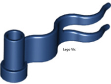Lego 4495b flag dark blue - 4495b,