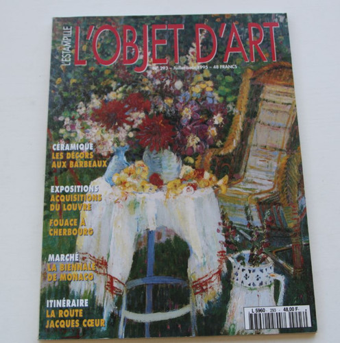 Revue objet art estampille - revue,