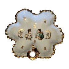 COUPE DORÉE . PORCELAINE DE