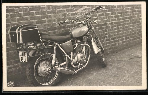 Photographie moto bsa gold - moto,