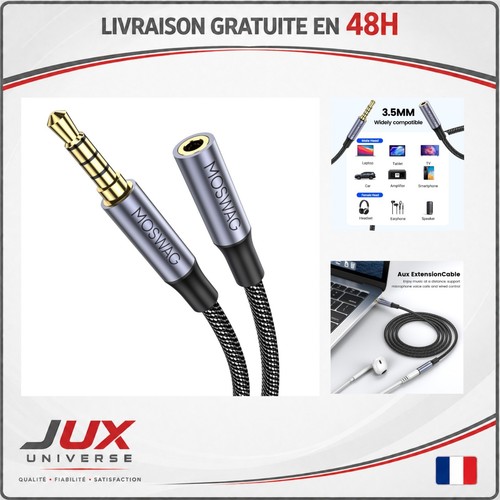 Rallonge jack audio mm - rallonge,