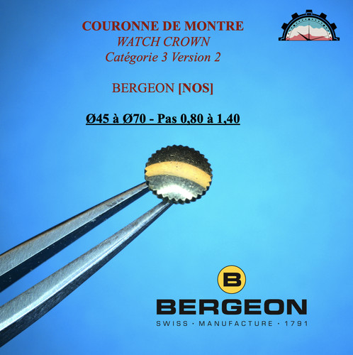 Couronne montre forme punaise - montre,
