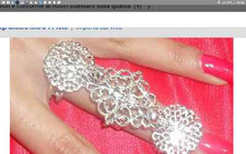 Bague Médiévale En Argent