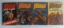 Lot 4 Doc Savage n° 1-3-33-34 / Kenneth Robeson / pocket marabout