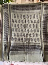 chèche militaire, vert et