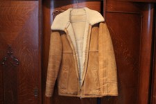 Blouson peau lainé mouton - lainé,