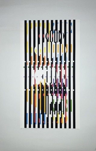 Yaacov agam sérigraphie 1976 - sérigraphie,