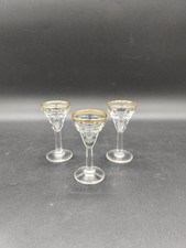 Lot 3 Verres à Liqueur sur