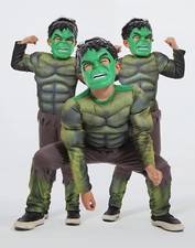 Cosplay Hulk Déguisement Tenue musclé Avengers Costume Carnaval pyjama Halloween