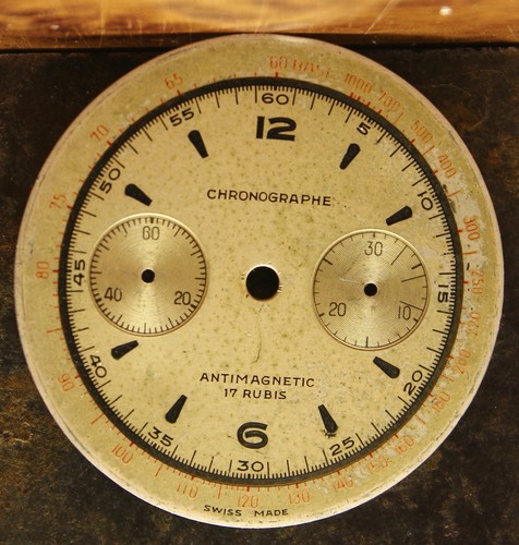 Cadran montre chronographe