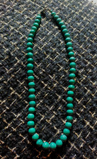 collier malachite 