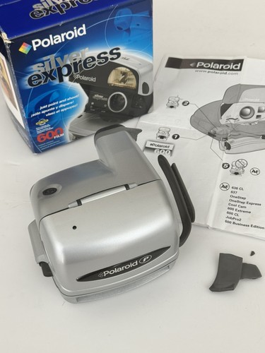 Polaroid 600 silver - silver, express