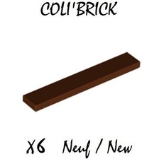 Lego 6636 - 6x Plaque Lisse /