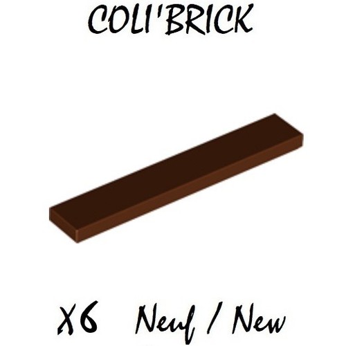 Lego 6636 plaque - 6x,
