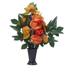 Pot Cône de Dahlias fleurs