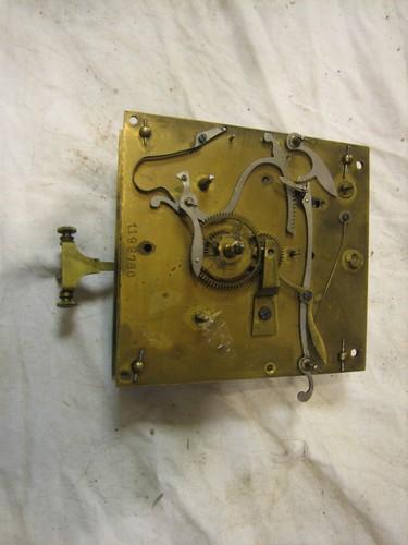 Antique wall clock old - clock, two