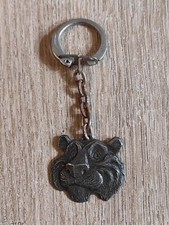 Ancien porte clés publicitaire station ESSO TIGRE