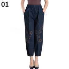 Femme Pantalon Jeans Bloomers