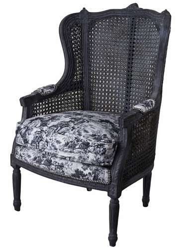 Fauteuil baroque oreilles - fauteuil,