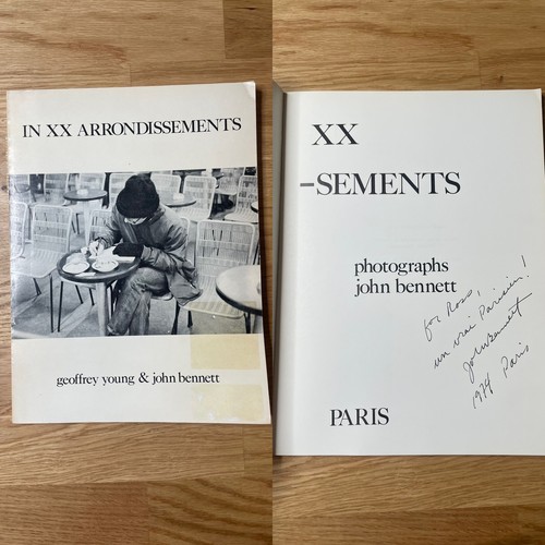 Livre dédicacé par bennett - par, j